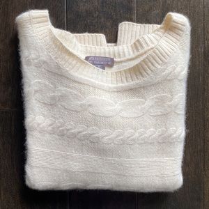 Cable Knit Cashmere Sweater